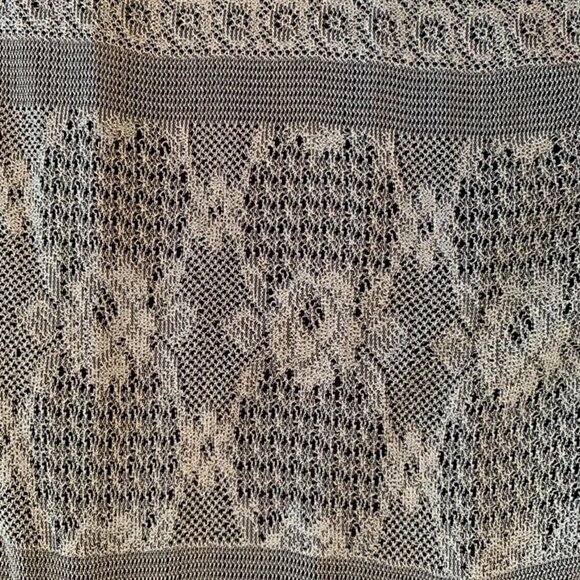 Vintage Silver Midi Dress - Picture 3 of 3